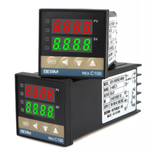 Controlador PID de temperatura formato 48×48 — REX-C100FK02