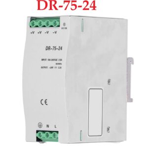 Fuente conmutada para riel DIN 24 VDC — DR-75-24